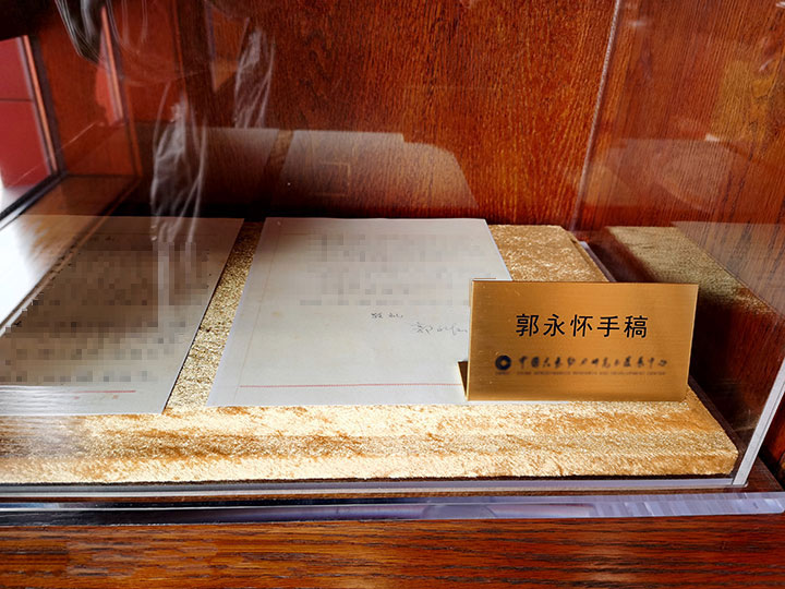 Manuscript of Guo Yonghuai